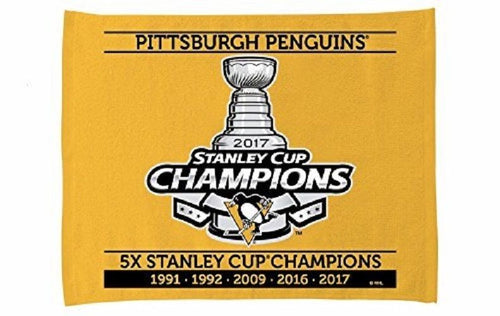 5X Stanley Champions Pittsburgh Penguins Rally Towel