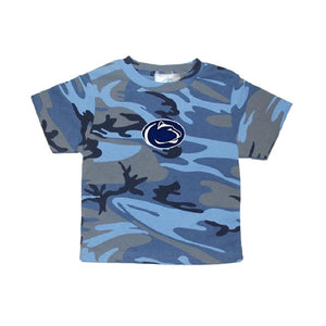 Toddler Boys Penn State Nittany Lions Blue Camo Tee Shirt