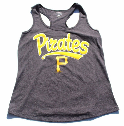 Womens Pittsburgh Pirates Graphic Tank Top Size Large
