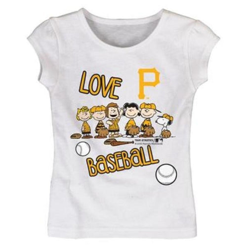 Toddler Girls Peanuts Tee-Shirt - Pittsburgh Pirates Size 3T