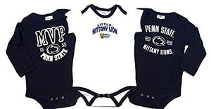 Baby Boys 3-Pack Bodysuits - Penn State Nittany Lions Size 24 Months