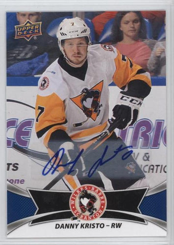 Danny Kristo 2016-17 AHL Base Set - Autograph Parallel, 3