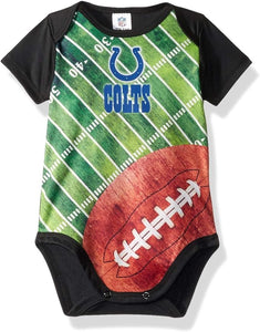 Indianapolis Colts baby-boys Short Sleeve Team Field Bodysuit