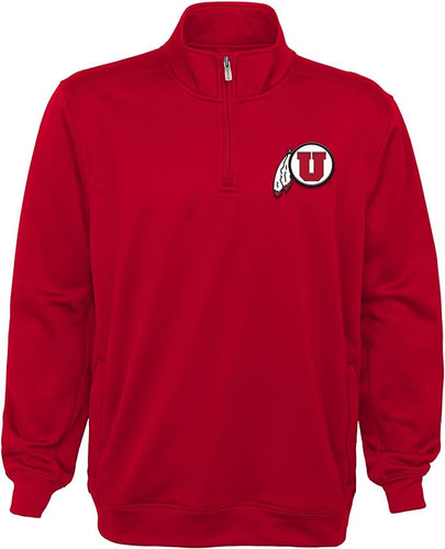 Utah Utes Youth Trainer 1/4 Zip Jacket