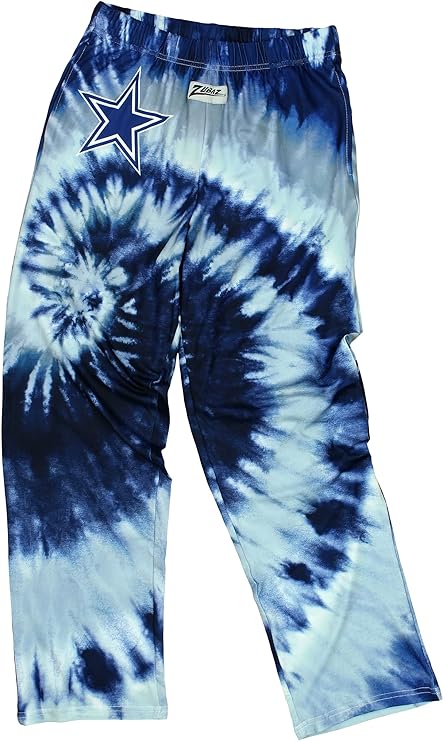 Mens Zubaz Dallas Cowboys Tie Dye Team Colors Lounge Pants