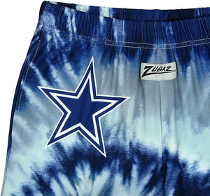 Mens Zubaz Dallas Cowboys Tie Dye Team Colors Lounge Pants