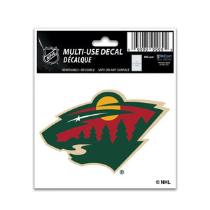 Minnesota Wild Multi-Use Decal - 3" x 4"