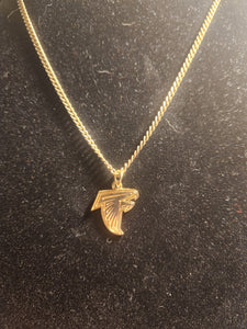 Atlanta Falcons 22" inch Gold Tone Necklace