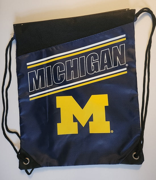 Michigan Wolverines Drawstring Backpack