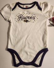 Baltimore Ravens Girl's 3-Pack Onesie Set - 6/12 months