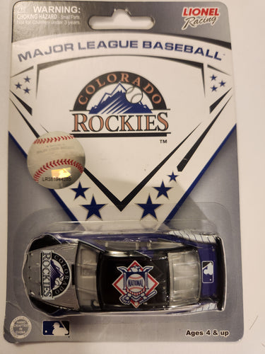 Colorado Rockies MLB Hardtop Diecast Car - 1:64 Scale