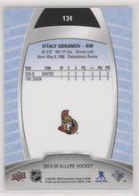 Vitaly Abramov 2019-20 Allure Hockey Base Set - SSP, 134