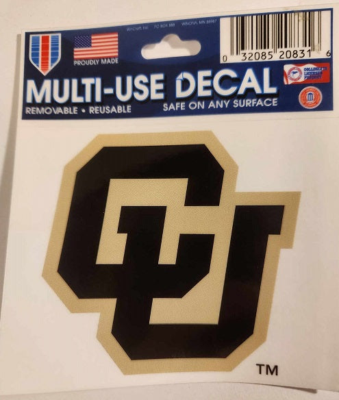Colorado Buffaloes Multi-Use Decal - 3