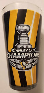 Pittsburgh Penguins "2016 Stanley Cup Champions" Glass