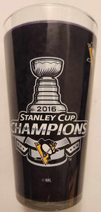 Pittsburgh Penguins "2016 Stanley Cup Champions" Glass