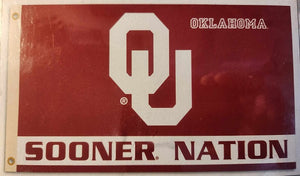 Oklahoma Sooners "Sooner Nation" Premium 3'x 5' Flag