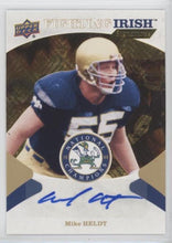 Mike Heldt Notre Dame 1988 Champions Fighting Irish Signatures, FIS-MH