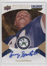 Corny Southall Notre Dame 1988 Champions Fighting Irish Signatures, FIS-CS