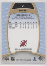 Nico Hischier 2019-20 Allure Hockey Sunset Parallel, 24