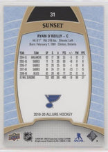 Ryan O'Reilly 2019-20 Allure Hockey Sunset Parallel, 31