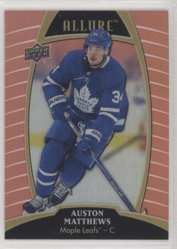 Auston Matthews 2019-20 Allure Hockey Sunset Parallel, 5