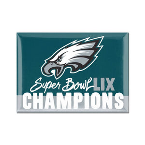 Super Bowl Champions Philadelphia Eagles Metal Magnet - 2.5" x 3.5"