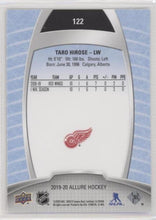 Taro Hirose 2019-20 Allure Hockey Base Set - SSP, 122
