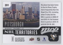 Sidney Crosby 2015-16 MVP Base Set - NHL Territory, 201