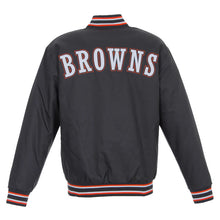 Cleveland Browns Poly Twill Jacket Embroidered Patch Logos JH Design