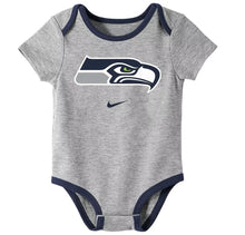 Nike Seattle Seahawks 3-Pack Onesie Set - 3/6 months