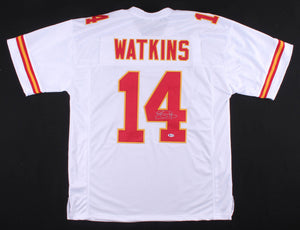 Sammy Watkins Autographed/ Signed Chiefs Custom Jersey - Beckett