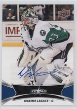 Maxime Lagace 2016-17 AHL Base Set - Autograph Parallel, 63