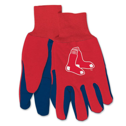 Boston Red Sox Adult Two Tone Gloves