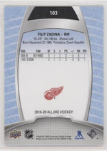 Filip Zadina 2019-20 Allure Hockey Base Set - SP, 103