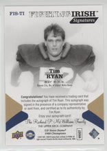 Wesley Pritchett Notre Dame 1988 Champions Fighting Irish Signatures, FIS-WP