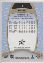 Ben Bishop 2019-20 Allure Hockey Sunset Parallel, 8