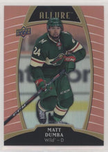 Matt Dumba 2019-20 Allure Hockey Sunset Parallel, 19