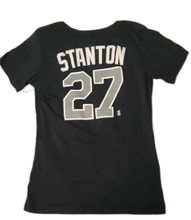 Womens New York Yankees Giancarlo Stanton Campus Lifestyle Tee Shirt