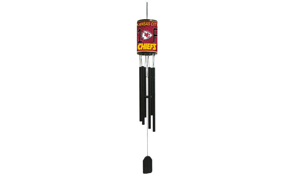 Kansas City Chiefs # 1 Fan Wind Chimes