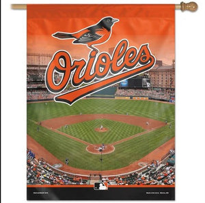 Baltimore Orioles MLB Stadium 27" x 37" Vertical Flag