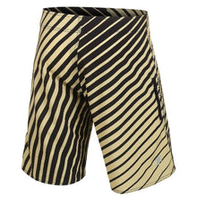Pittsburgh Penguins Klew Mens Stripes Poly Swimsuit Boardshorts
