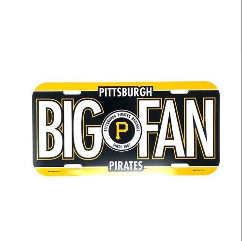 Pittsburgh Pirates License Plate