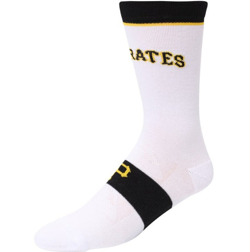 Pittsburgh Pirates White Uniform Crew Socks
