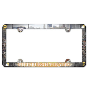 Pittsburgh Pirates Full Color License Plate Frame
