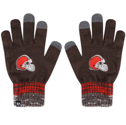 Cleveland Browns Youth Static Gloves