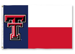 Texas Tech Red Raider "Texas" Premium Flag - 3' x 5'