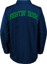 Notre Dame Fighting Irish Teen-Boy's Bravo Coaches Jacket - Size Youth Medium