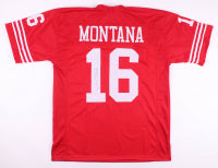 Joe Montana Signed Autographed Custom Jersey - JSA Authentication