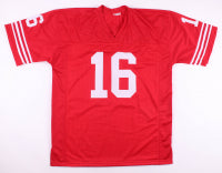 Joe Montana Signed Autographed Custom Jersey - JSA Authentication