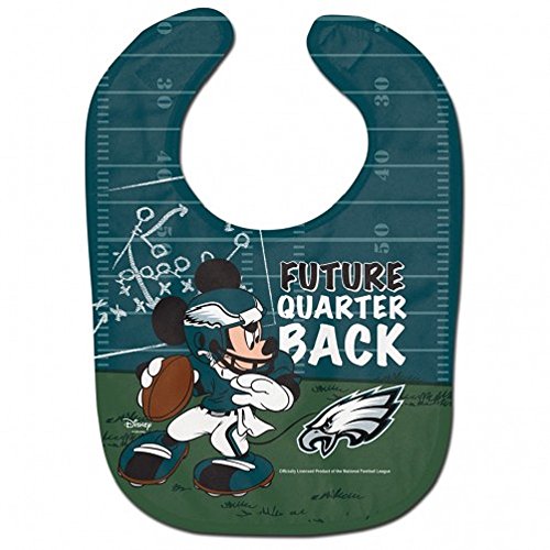 PHILADELPHIA EAGLES/DISNEY MICKEY MOUSE BABY BOYS BIB